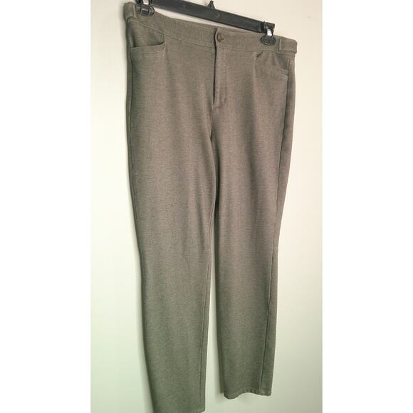 Talbots Women’s Gray Size 10 Skinny Leg Ankle Length Lexington Pant - Picture 3 of 8